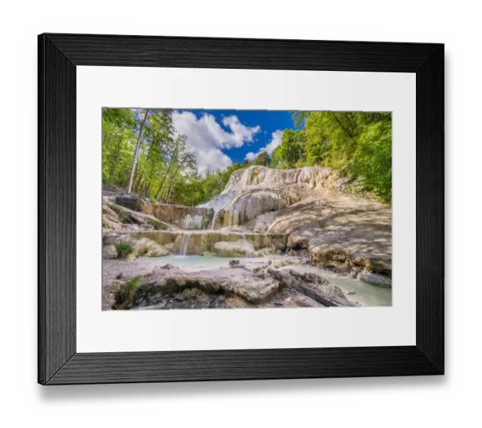 Framed Print : Bagni San Filippo Framed Print : Bagni San Filippo