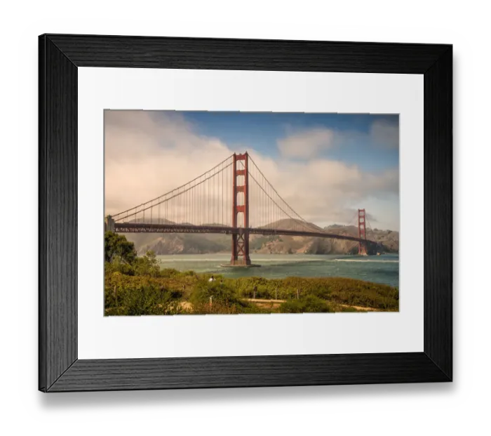 Framed Print : Golden Gate Bridge Framed Print : Golden Gate Bridge