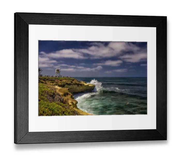Framed Print : La Jolla coast Framed Print : La Jolla coast
