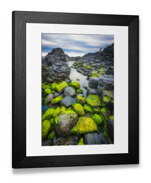 Framed Print : The Giants Causeway Framed Print : The Giants Causeway