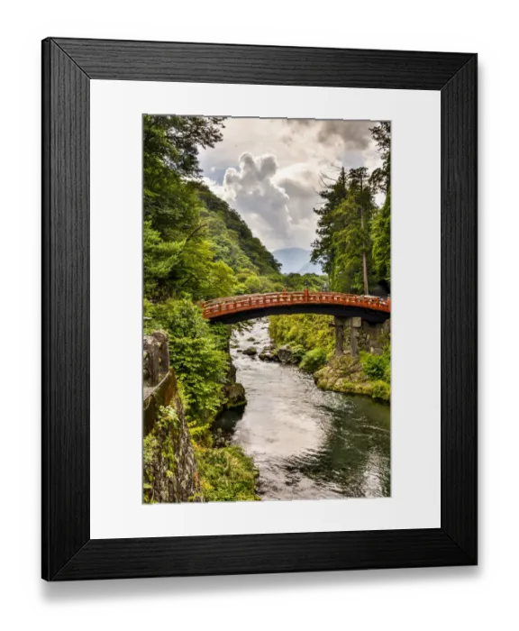 Framed Print : Shinkyo Bridge Framed Print : Shinkyo Bridge