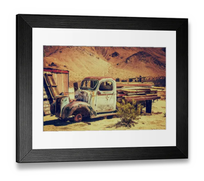 Framed Print : Abandoned van Framed Print : Abandoned van