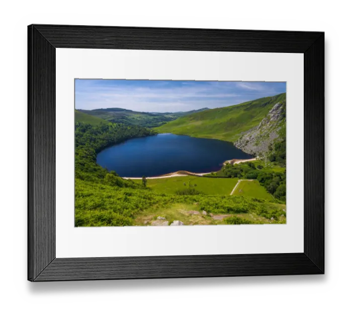 Framed Print : The Lough Tay Framed Print : The Lough Tay