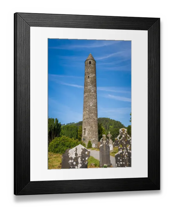 Framed Print : Glendalough Framed Print : Glendalough