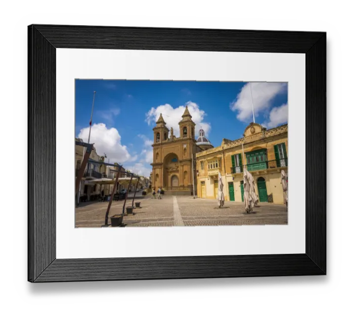 Framed Print : Marsaxlokk Framed Print : Marsaxlokk