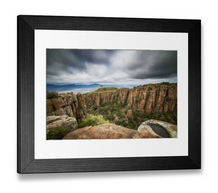 Framed Print : The Valley Of Desolation in Camdeboo National Park, South Africa Framed Print : The Valley Of Desolation in Camdeboo National Park, South Africa