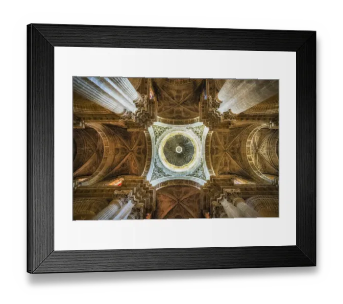 Framed Print : Interior of the Catedral del Salvador, Jerez de la Frontera Framed Print : Interior of the Catedral del Salvador, Jerez de la Frontera