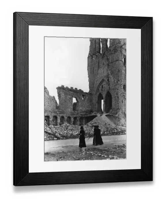 Framed Print : Ruins Of Ypres Framed Print : Ruins Of Ypres