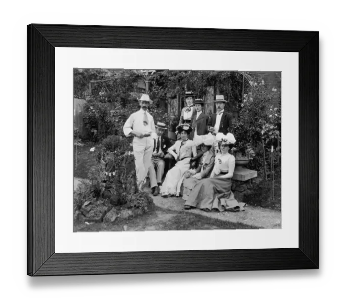 Framed Print : Family Group Framed Print : Family Group