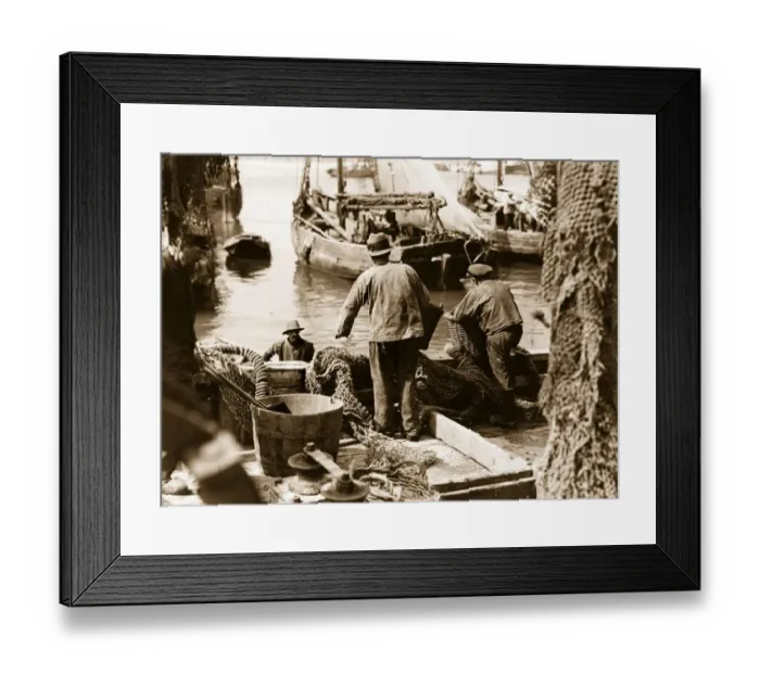 Framed Print : Fishing Port Framed Print : Fishing Port