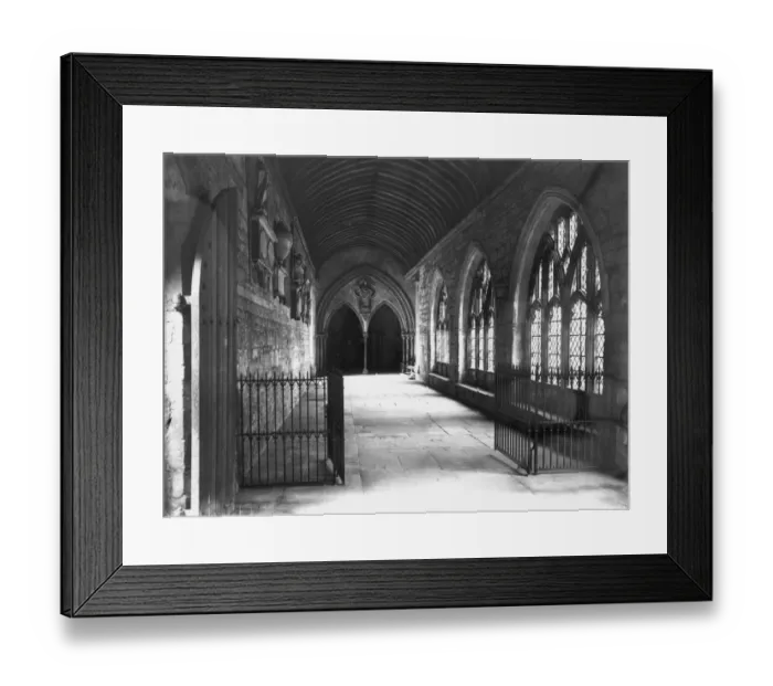 Framed Print : Cathedral Cloisters Framed Print : Cathedral Cloisters