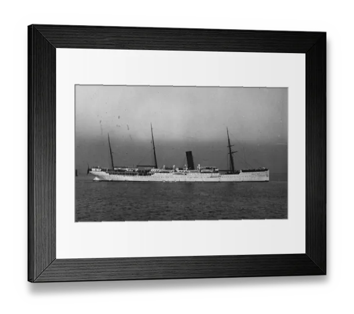 Framed Print : Steam Ship Framed Print : Steam Ship