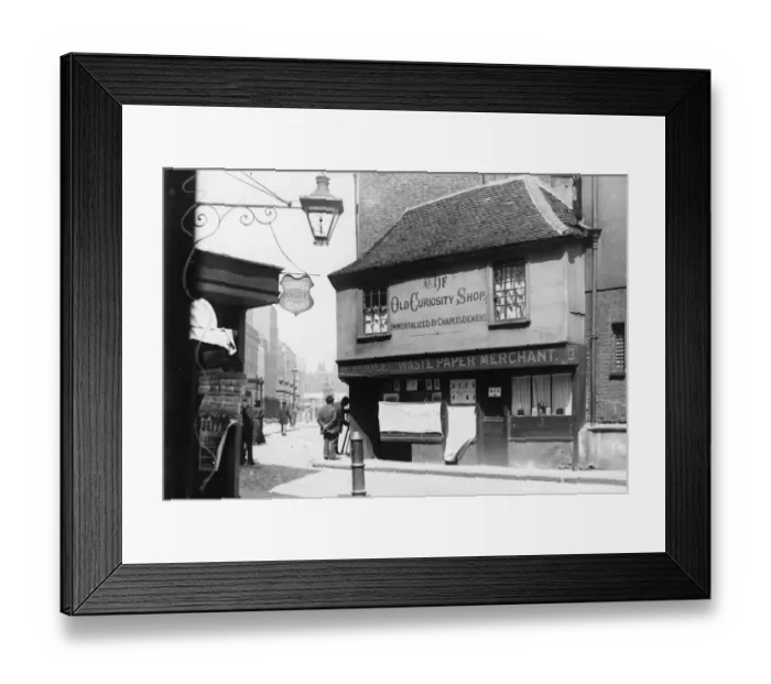 Framed Print : Dickens Shop Framed Print : Dickens Shop