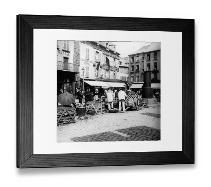 Framed Print : Street Market Framed Print : Street Market