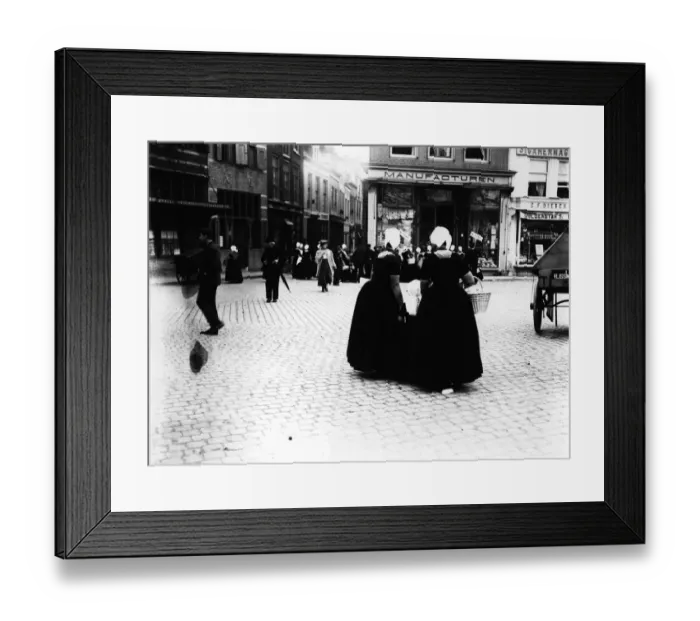 Framed Print : Dutch Shopping Framed Print : Dutch Shopping