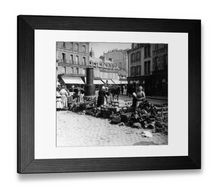 Framed Print : Cherbourg Market Framed Print : Cherbourg Market