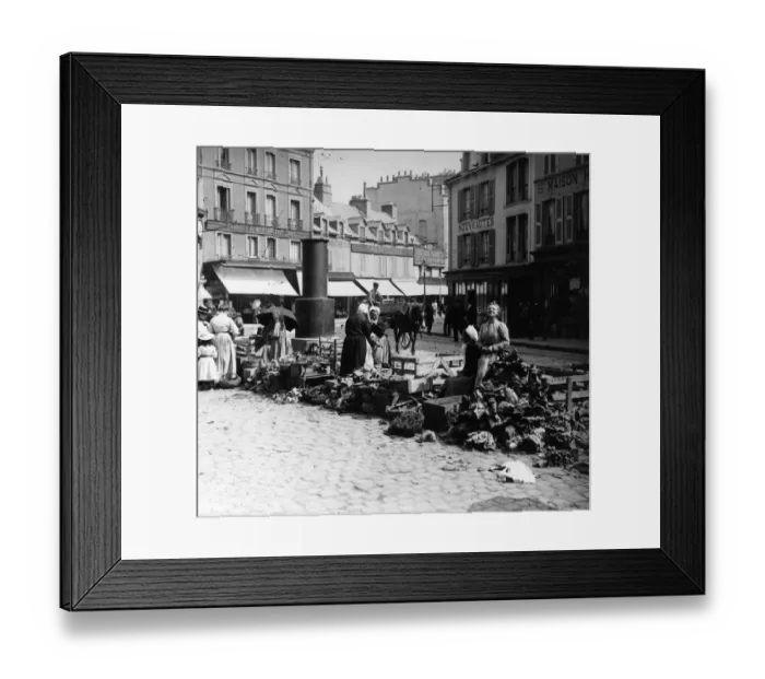 Framed Print : Cherbourg Market Framed Print : Cherbourg Market