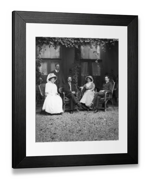 Framed Print : Family Relax Framed Print : Family Relax