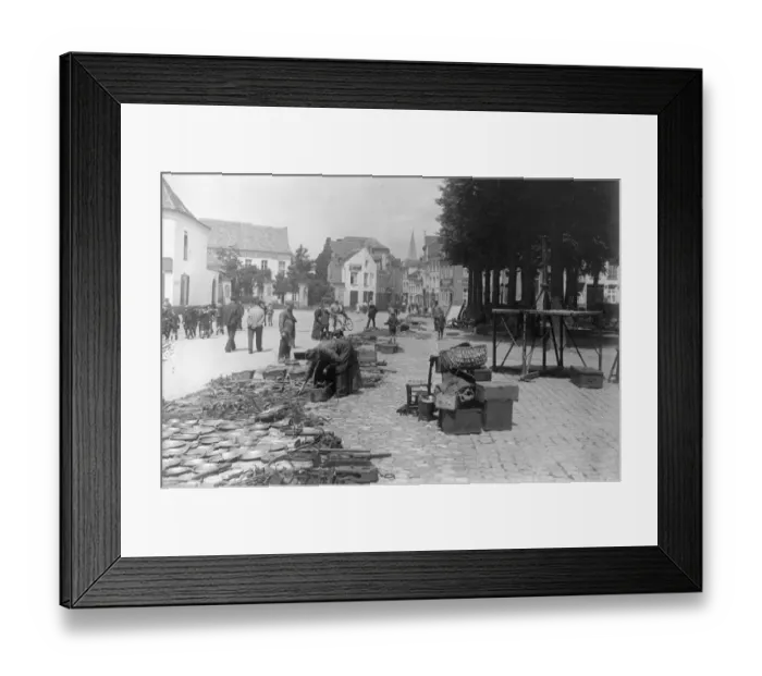 Framed Print : Belgian Market Framed Print : Belgian Market