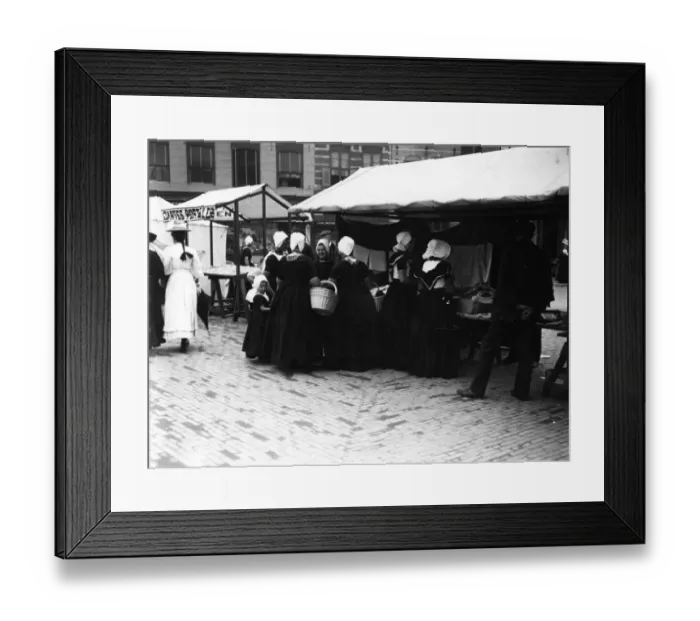 Framed Print : Dutch Market Framed Print : Dutch Market