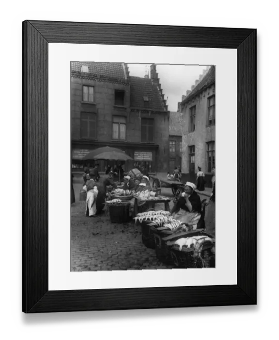 Framed Print : Belgian Market Framed Print : Belgian Market