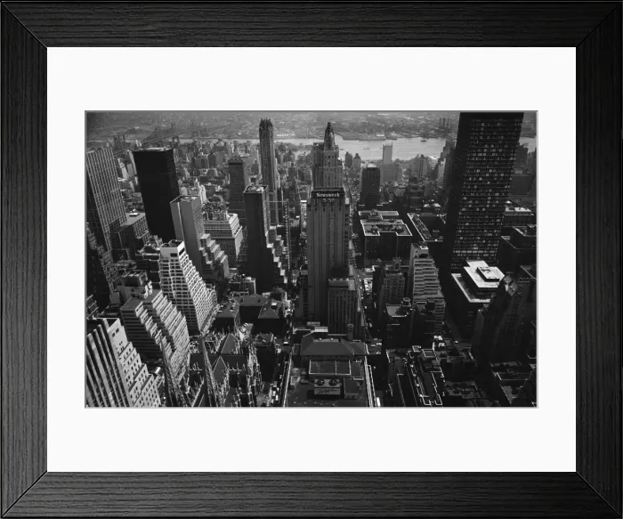 Framed Print : Newsweek Building Framed Print : Newsweek Building