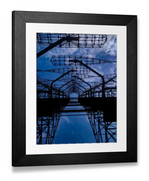 Framed Print : DUGA radar in Chernobyl Framed Print : DUGA radar in Chernobyl