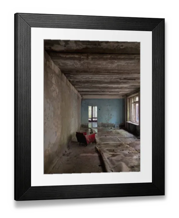 Framed Print : A room in Pripyat Framed Print : A room in Pripyat