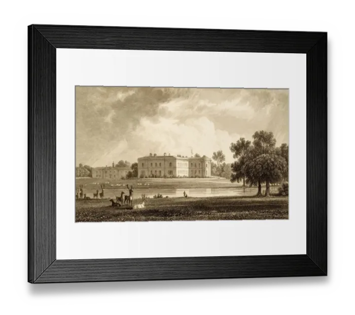 Framed Print : Wales scenery, 19th century engraving Framed Print : Wales scenery, 19th century engraving