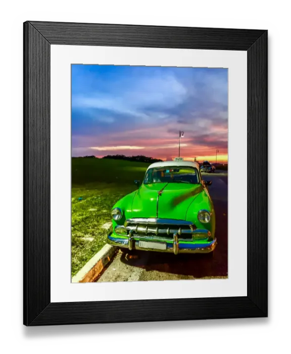Framed Print : Old classic car is still widely use in Havana city, Cuba Framed Print : Old classic car is still widely use in Havana city, Cuba