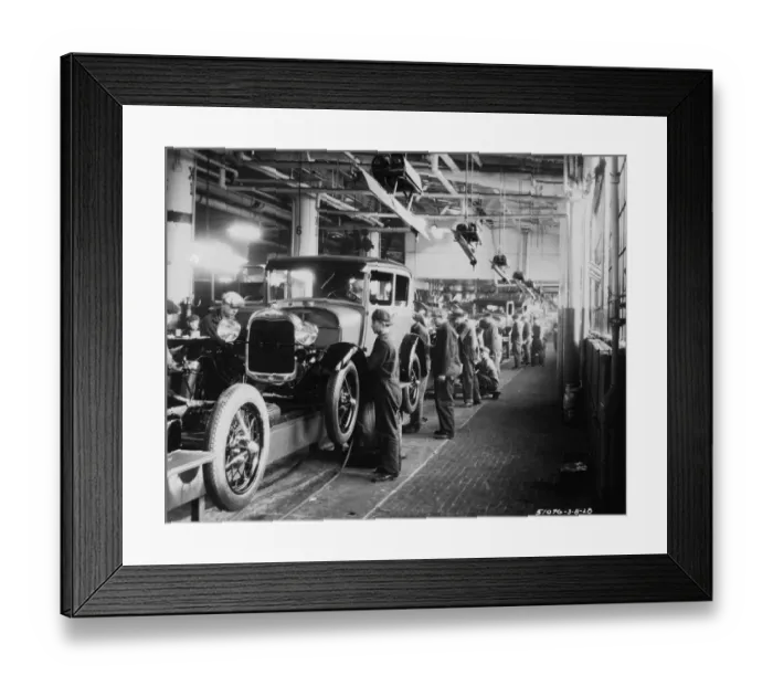 Framed Print : Ford Factory Framed Print : Ford Factory