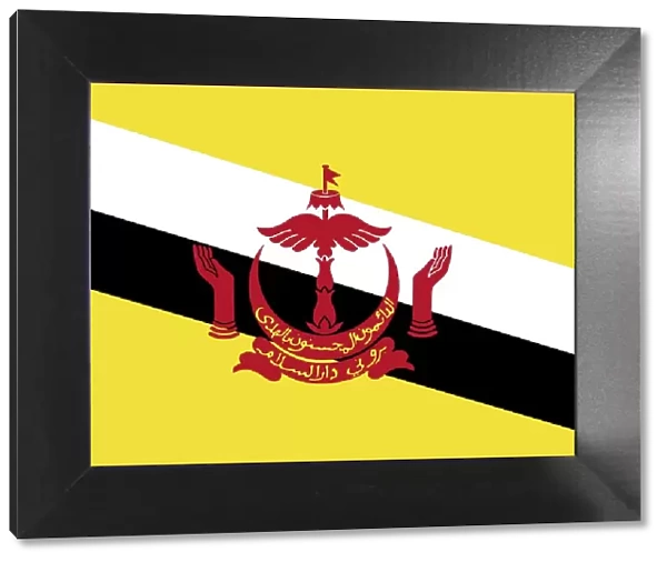Official national flag of Brunei Darussalam
