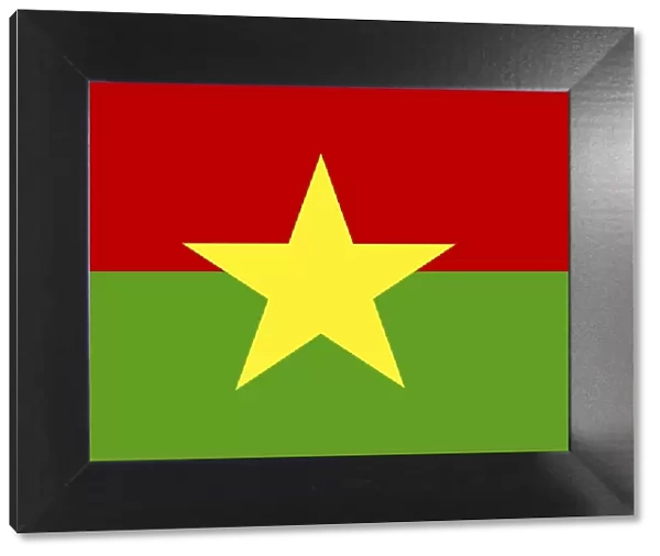 Official national flag of Burkina Faso
