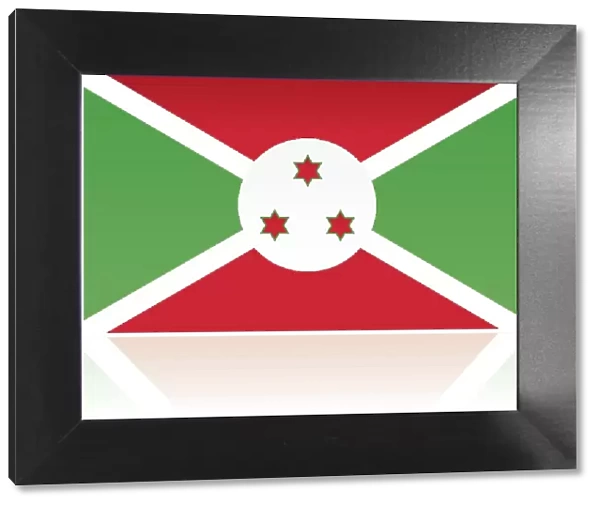 Burundi Country Flag, Eastern Africa