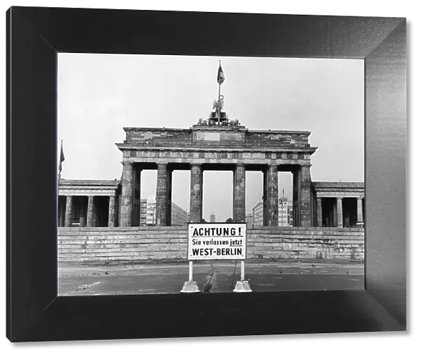 Brandenburg Gate 1966