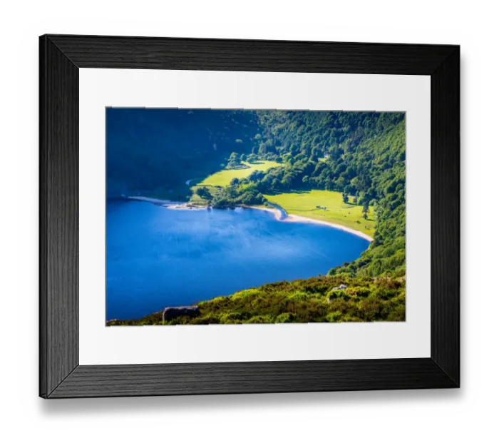Framed Print : The scenic Lough Tay also known as the Guinness Lake, Wicklow Mountains, County Wicklow Framed Print : The scenic Lough Tay also known as the Guinness Lake, Wicklow Mountains, County Wicklow
