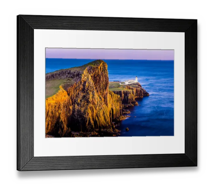 Framed Print : Neist Point lighthouse - viewpoint on the most westerly point on the Isle of Skye, Hebrides, Scotland, UK Framed Print : Neist Point lighthouse - viewpoint on the most westerly point on the Isle of Skye, Hebrides, Scotland, UK
