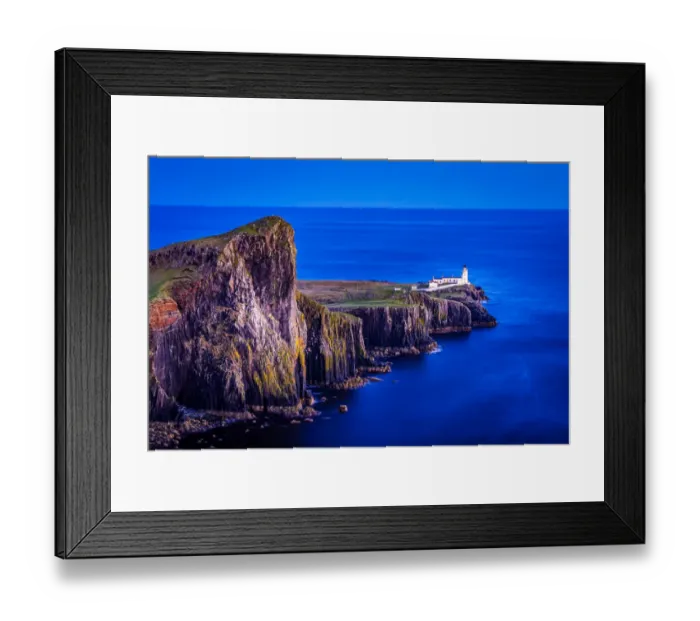 Framed Print : Neist Point lighthouse - viewpoint on the most westerly point on the Isle of Skye, Hebrides, Scotland, UK Framed Print : Neist Point lighthouse - viewpoint on the most westerly point on the Isle of Skye, Hebrides, Scotland, UK