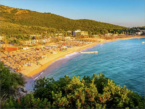 Jali (JalA') beach, Vlore, Ionian sea, Albania, Balkans, Europe