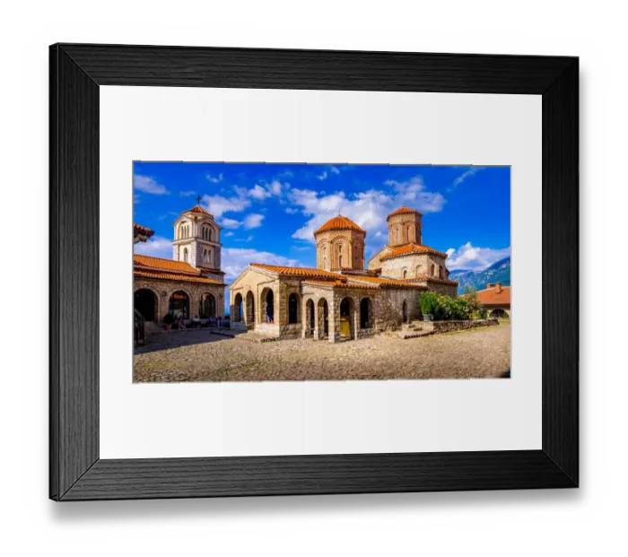 Framed Print : The Monastery of Saint Naum (Sveti Naum), situated along Ohrid lake, south of the city of Ohrid Framed Print : The Monastery of Saint Naum (Sveti Naum), situated along Ohrid lake, south of the city of Ohrid