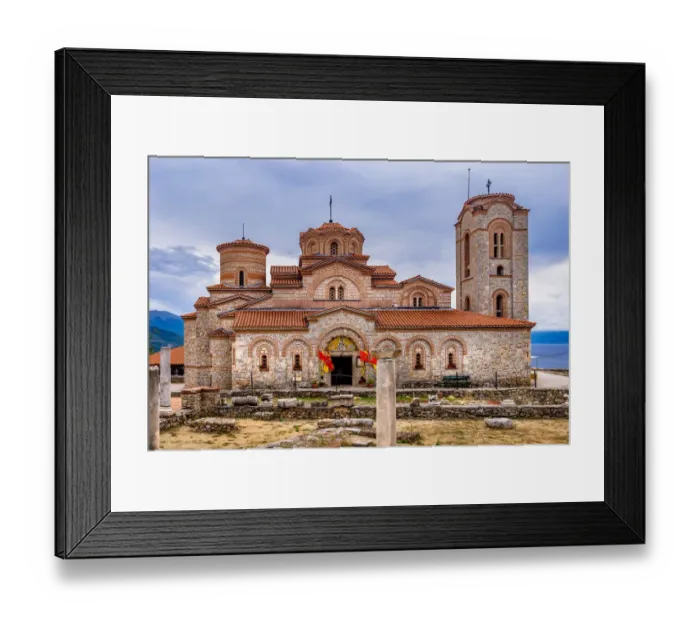 Framed Print : Church of Saint Panteleimon, also known as St Framed Print : Church of Saint Panteleimon, also known as St