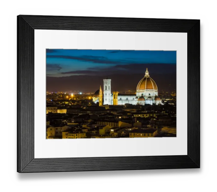 Framed Print : The Duomo - Florence Cathedral