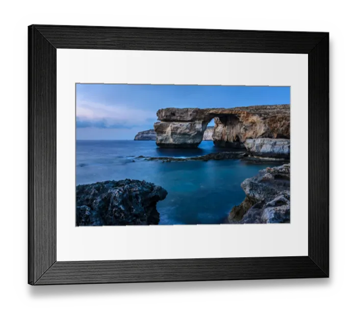 Framed Print : The Azure Window at Dwejra Point, Gozo Framed Print : The Azure Window at Dwejra Point, Gozo