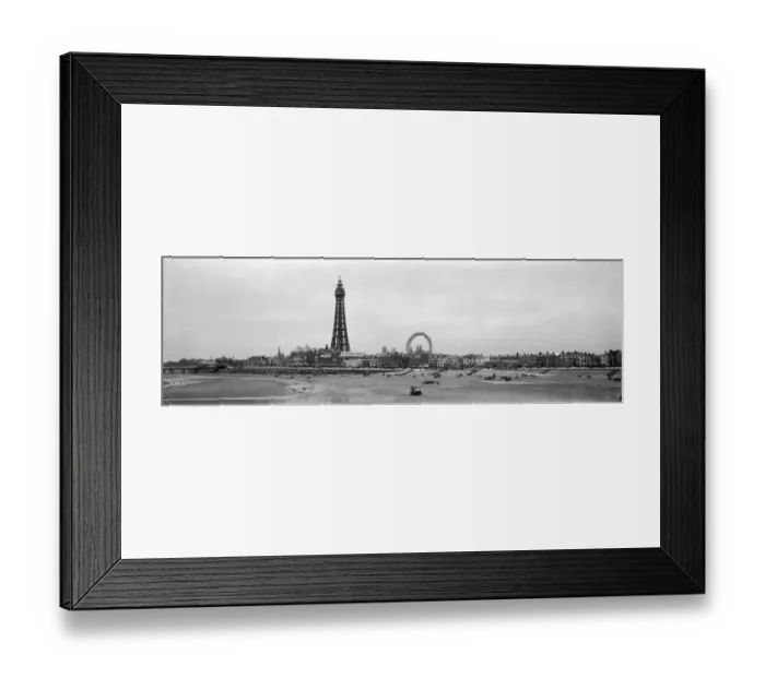Framed Print : Blackpool Beach Framed Print : Blackpool Beach