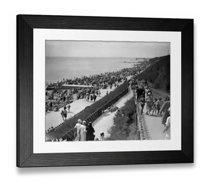 Framed Print : Clacton Beach