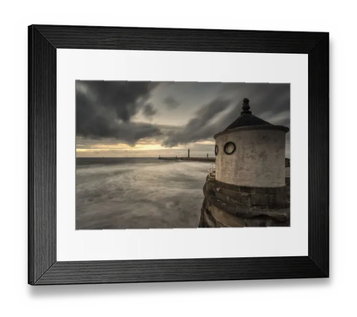 Framed Print : Battery Parade, Whitby Framed Print : Battery Parade, Whitby