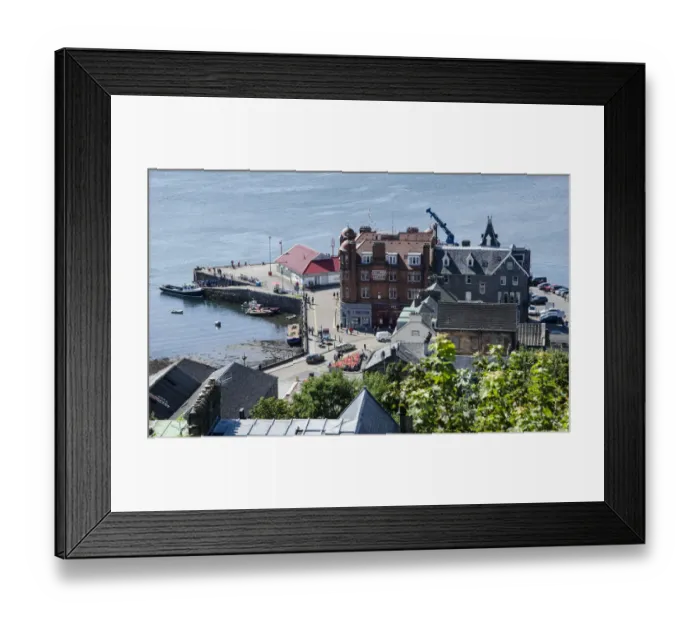 Framed Print : High angle view of the North Pier Framed Print : High angle view of the North Pier