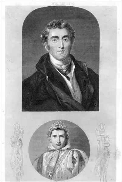 Duke of Wellington and Napoleon Bonaparte