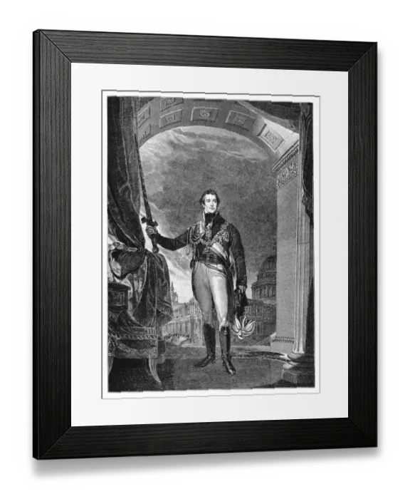 Framed Print : Arthur Wellesley Duke of Wellington, 1. 5. 1769 - 14. 9. 1852, British General and politician, full length