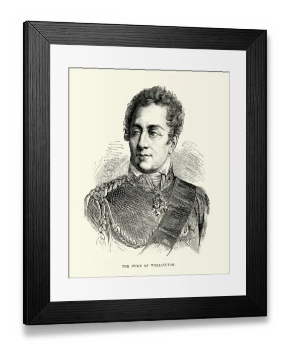 Framed Print : Arthur Wellesley, 1st Duke of Wellington Framed Print : Arthur Wellesley, 1st Duke of Wellington